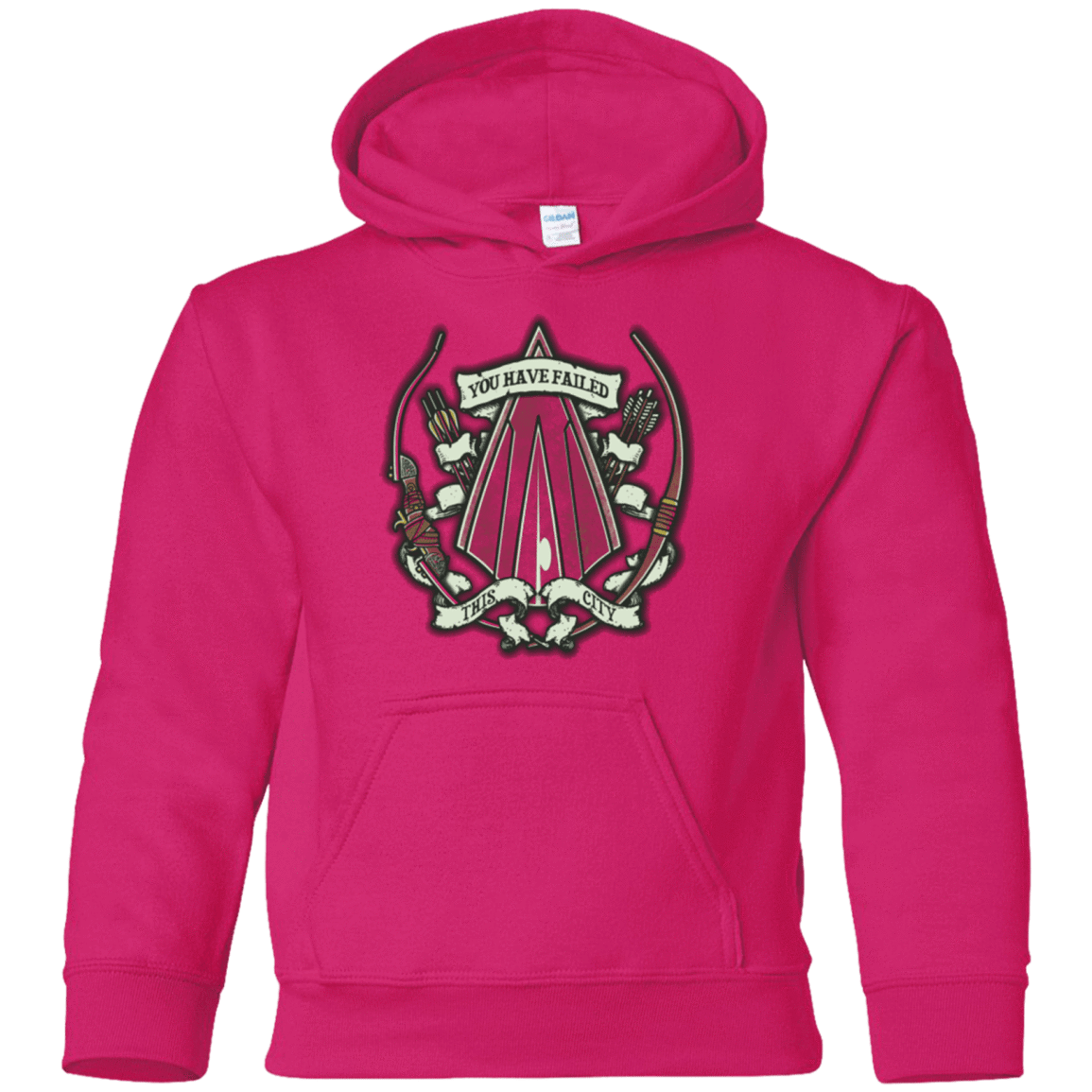 Sweatshirts Heliconia / YS The Arrow Crest Youth Hoodie