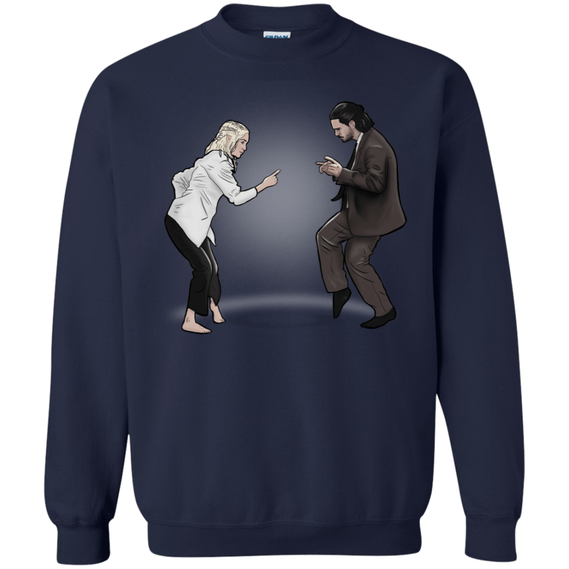 Sweatshirts Navy / S The Ballad of Jon and Dany Crewneck Sweatshirt