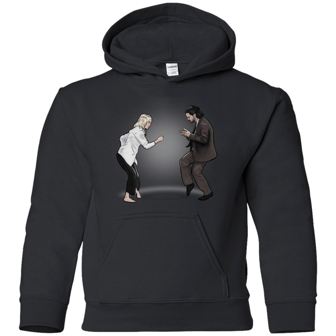 Sweatshirts Black / YS The Ballad of Jon and Dany Youth Hoodie