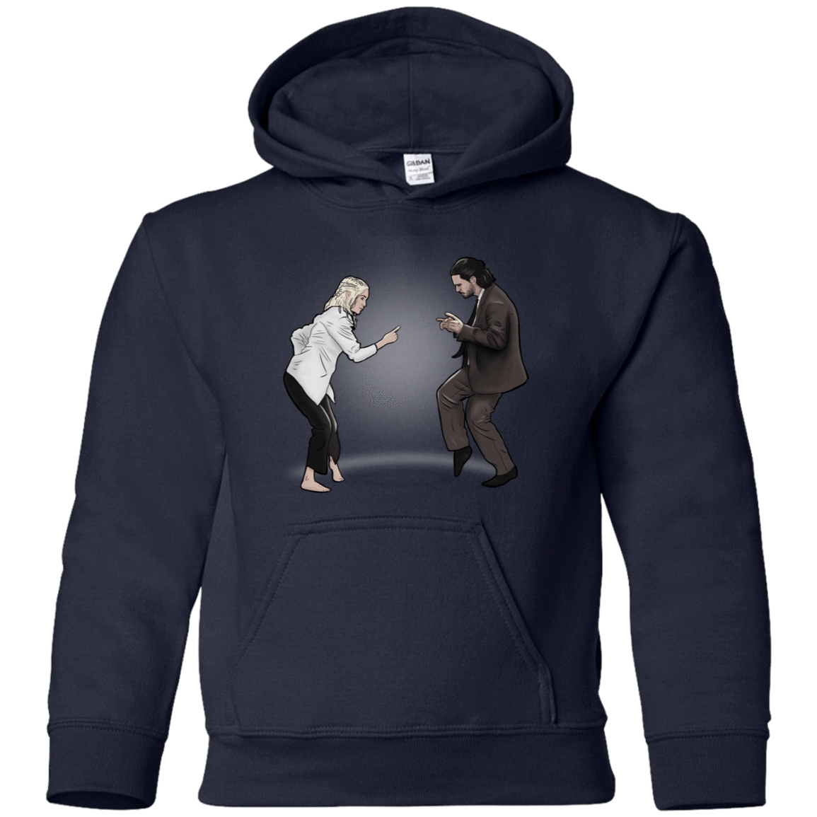 Sweatshirts Navy / YS The Ballad of Jon and Dany Youth Hoodie