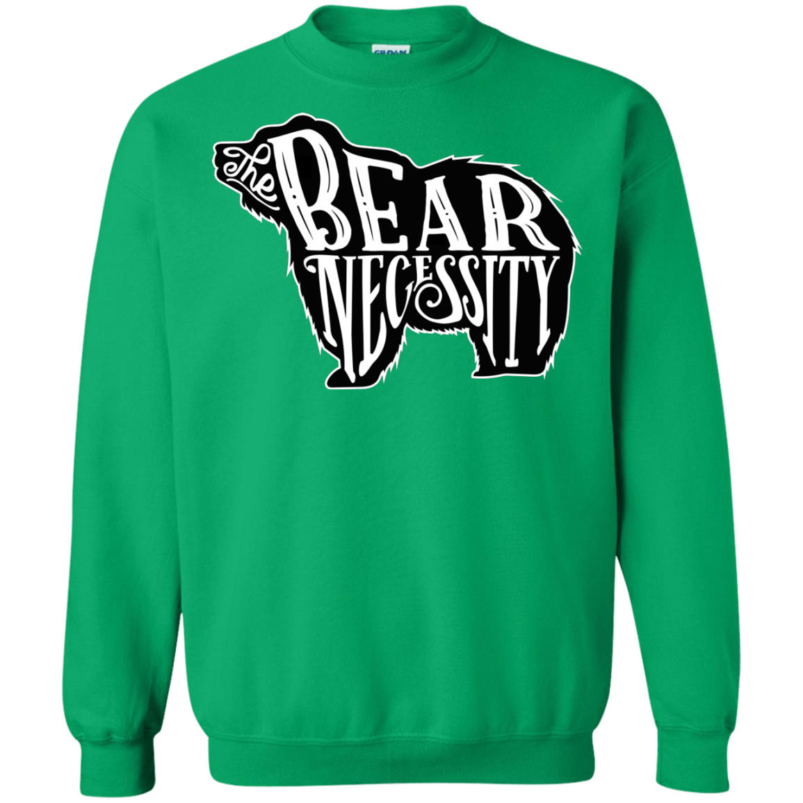 Sweatshirts Irish Green / S The Bear Necessity Crewneck Sweatshirt