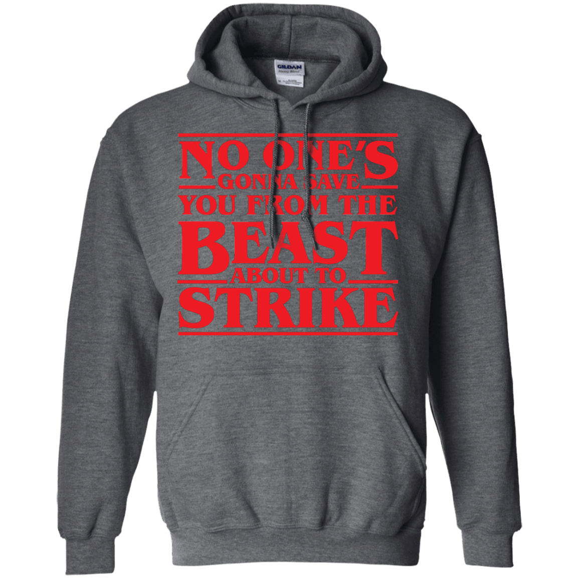 Sweatshirts Dark Heather / Small The Beast Pullover Hoodie