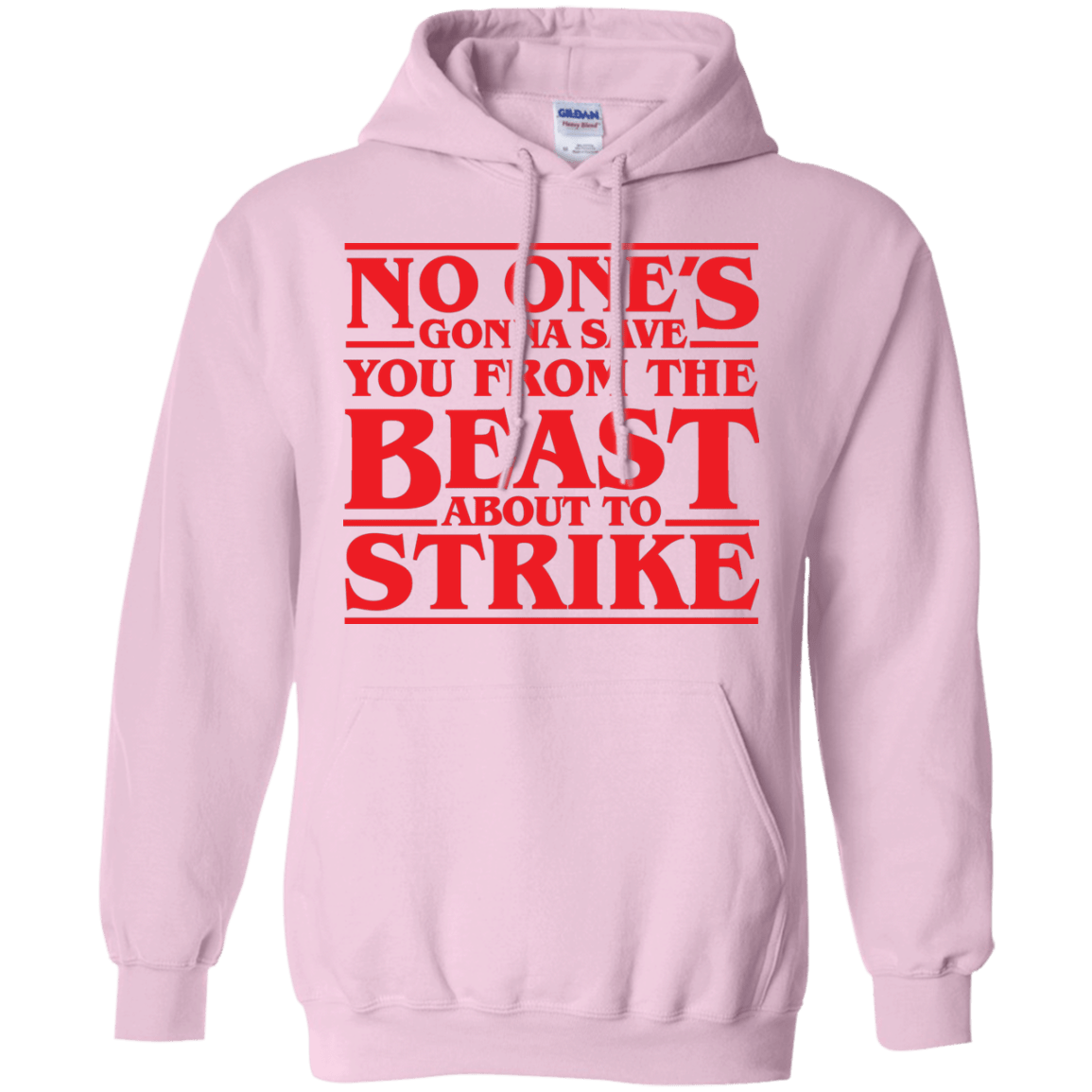 Sweatshirts Light Pink / Small The Beast Pullover Hoodie