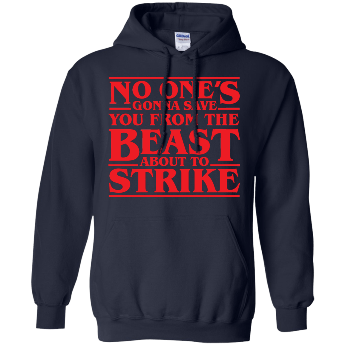 Sweatshirts Navy / Small The Beast Pullover Hoodie