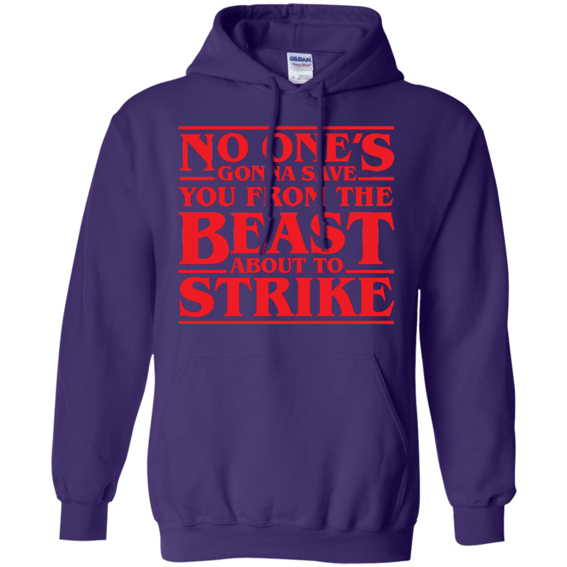 Sweatshirts Purple / Small The Beast Pullover Hoodie