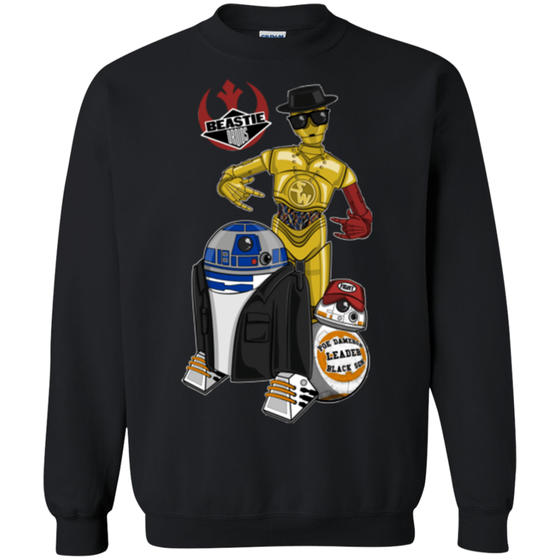 Sweatshirts Black / Small The Beastie Droids Crewneck Sweatshirt