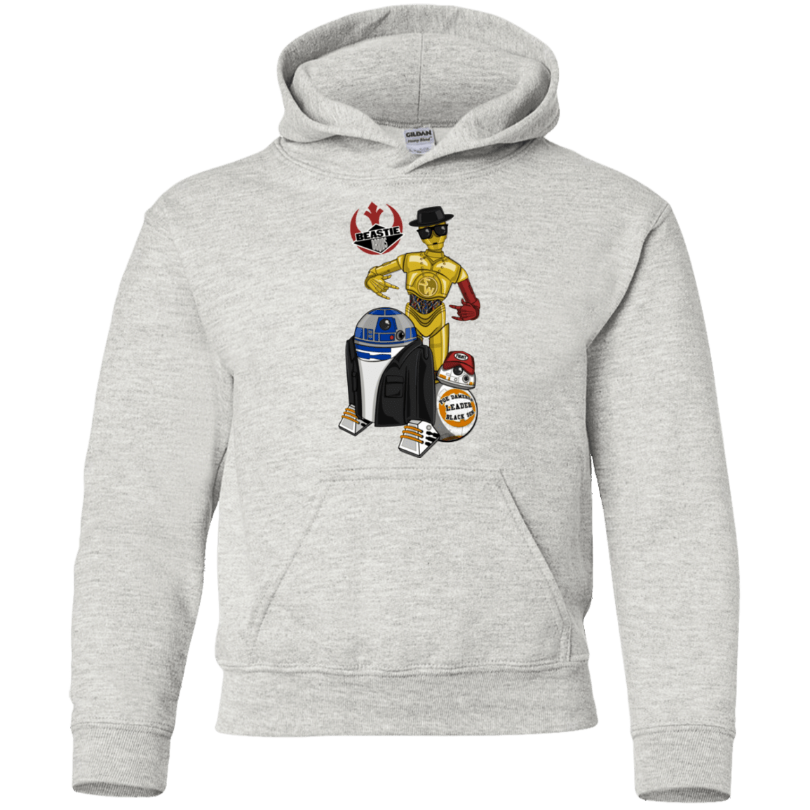 Sweatshirts Ash / YS The Beastie Droids Youth Hoodie
