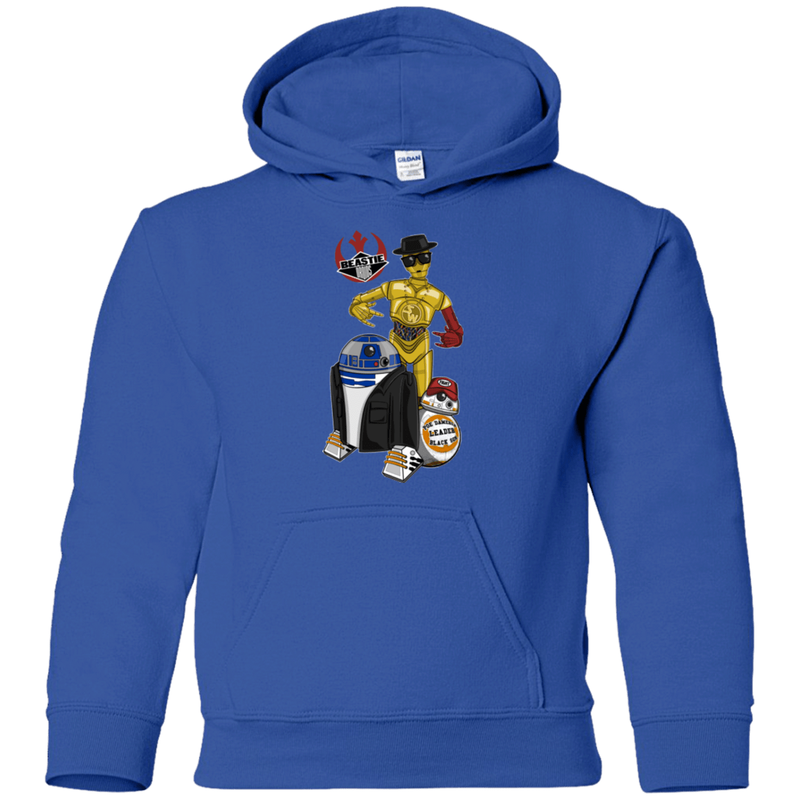 Sweatshirts Royal / YS The Beastie Droids Youth Hoodie