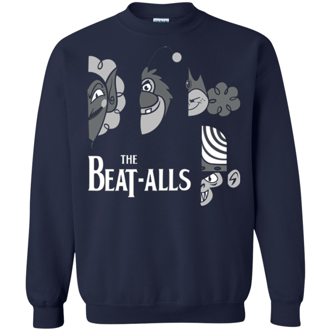 Sweatshirts Navy / Small The Beat Alls Crewneck Sweatshirt
