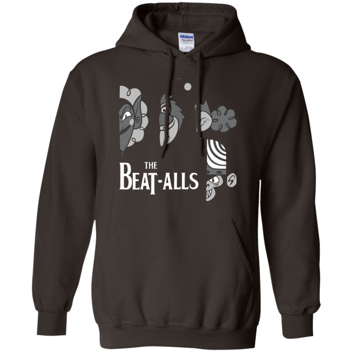 Sweatshirts Dark Chocolate / Small The Beat Alls Pullover Hoodie