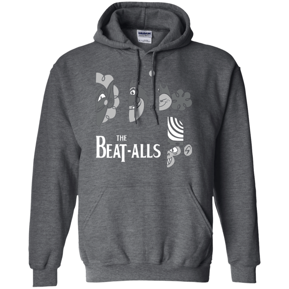 Sweatshirts Dark Heather / Small The Beat Alls Pullover Hoodie