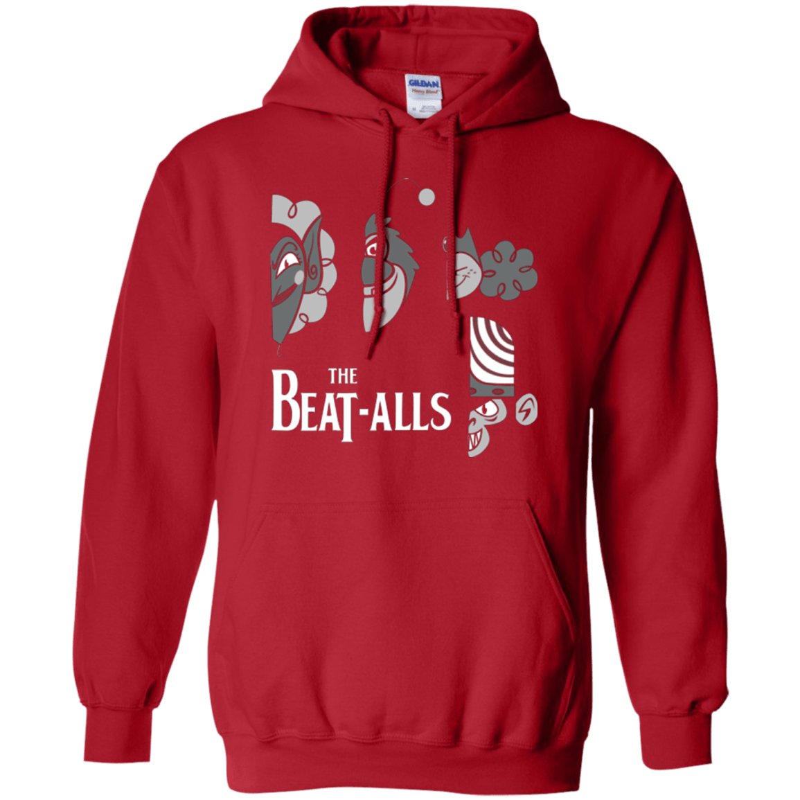 Sweatshirts Red / Small The Beat Alls Pullover Hoodie