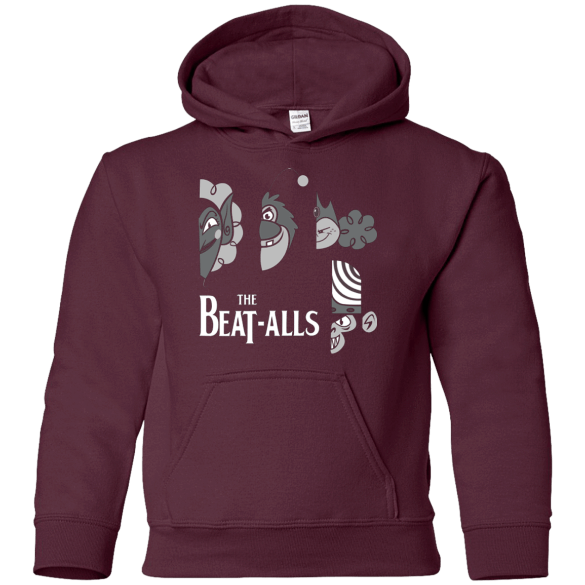 Sweatshirts Maroon / YS The Beat Alls Youth Hoodie