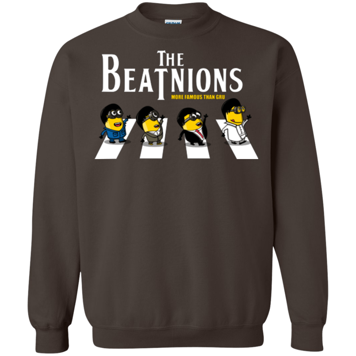 Sweatshirts Dark Chocolate / Small The Beatnions Crewneck Sweatshirt