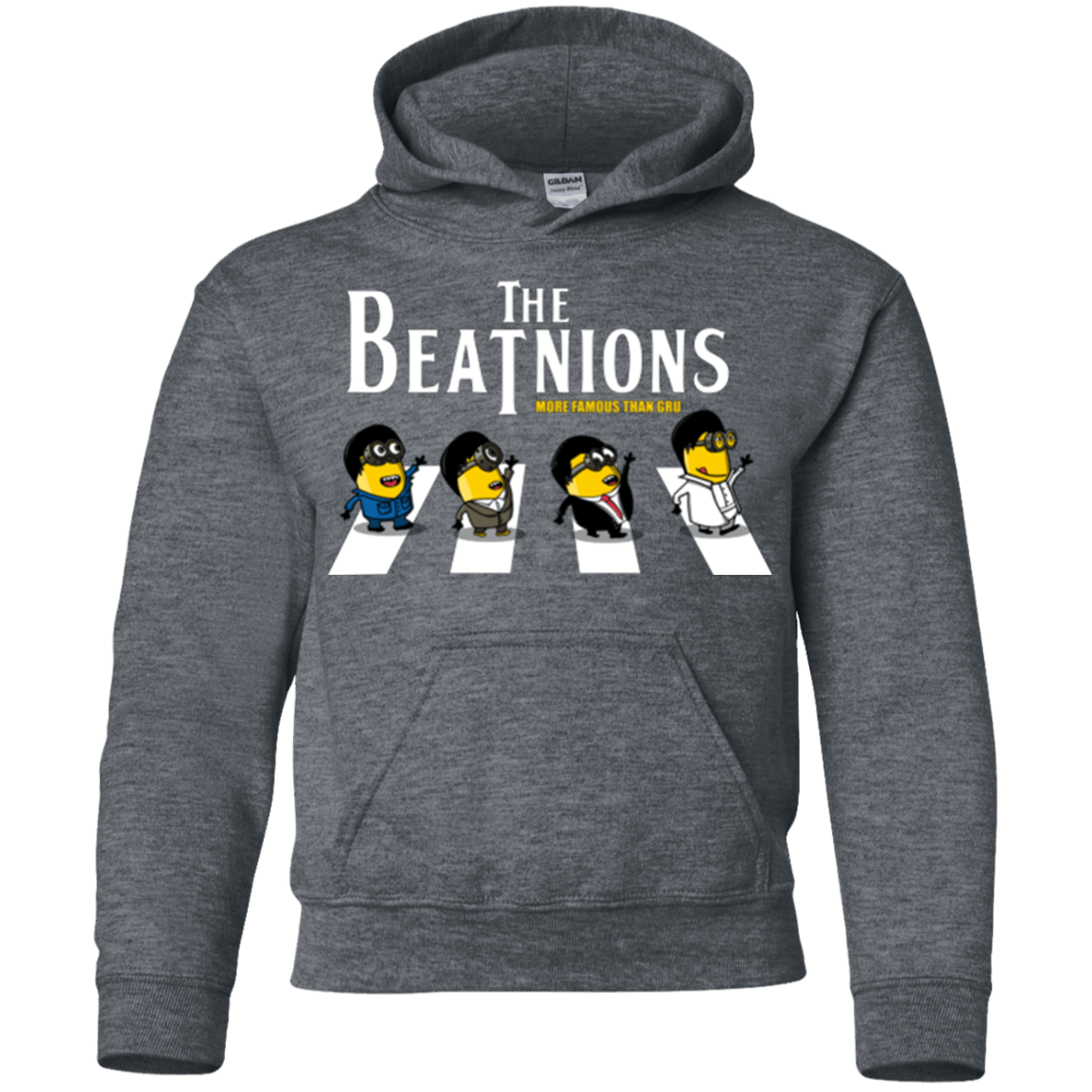 Sweatshirts Dark Heather / YS The Beatnions Youth Hoodie