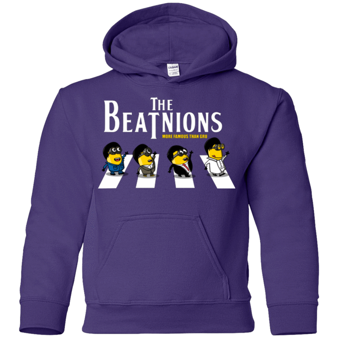 Sweatshirts Purple / YS The Beatnions Youth Hoodie