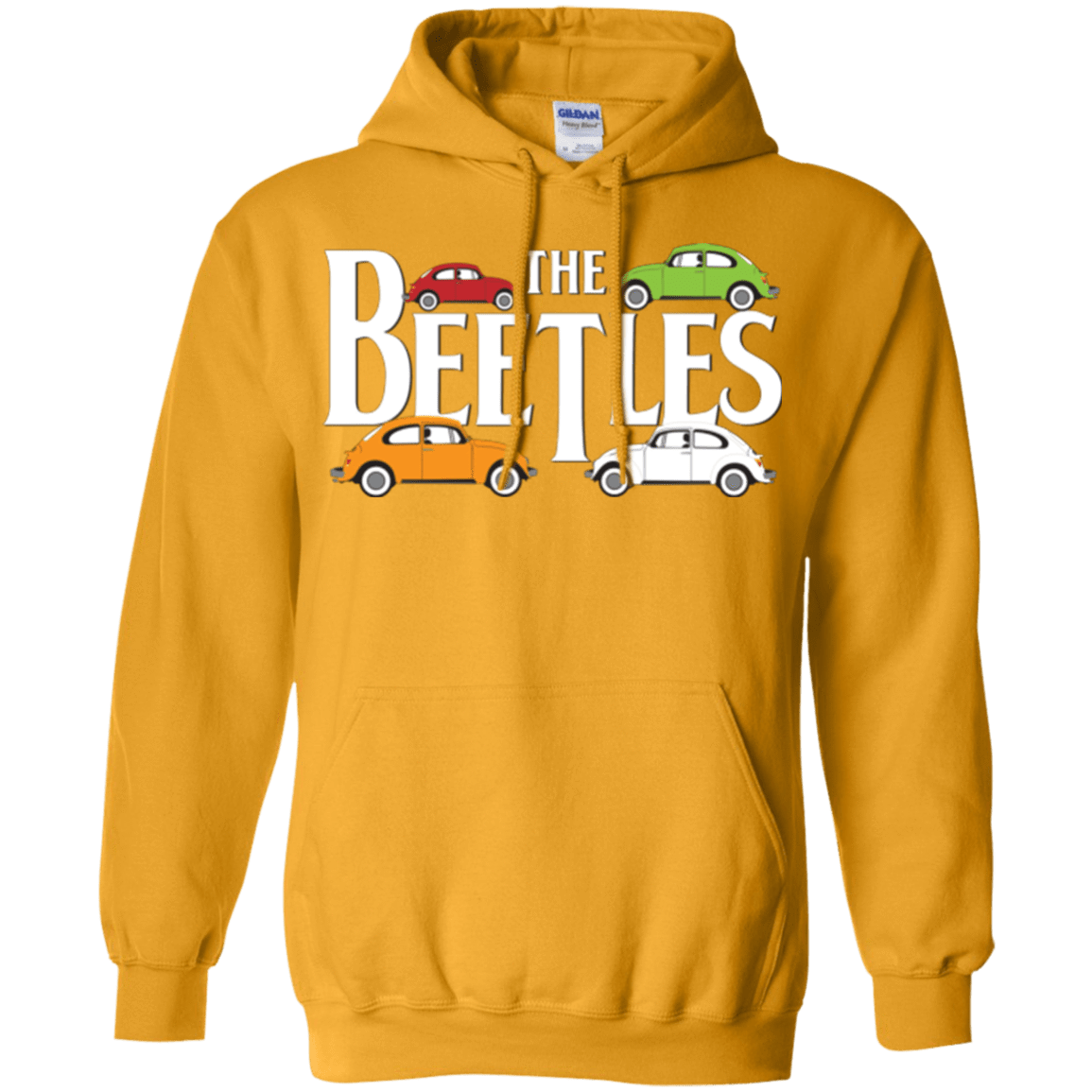 Sweatshirts Gold / Small The Beetles Pullover Hoodie