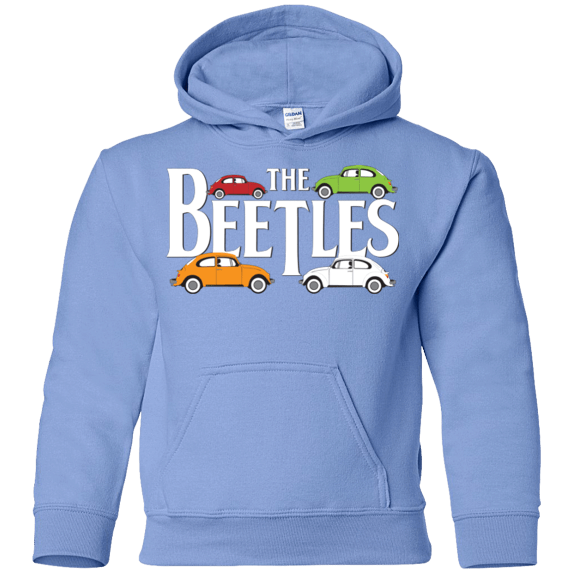 Sweatshirts Carolina Blue / YS The Beetles Youth Hoodie