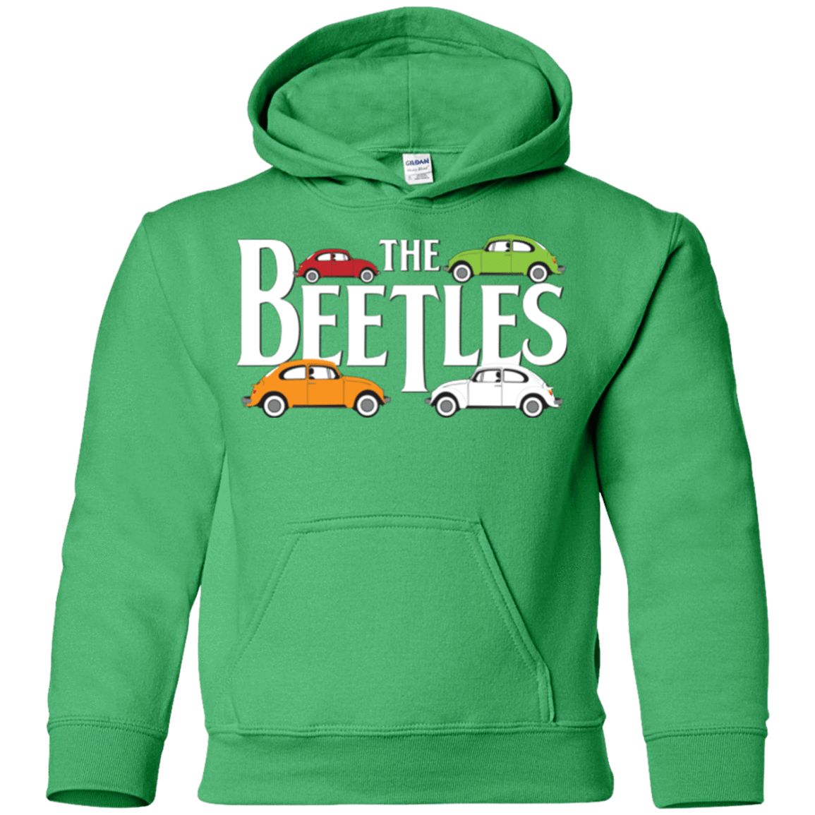 Sweatshirts Irish Green / YS The Beetles Youth Hoodie