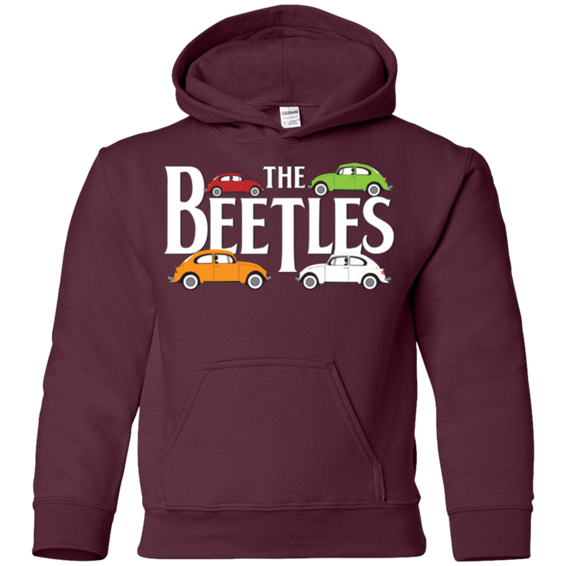 Sweatshirts Maroon / YS The Beetles Youth Hoodie