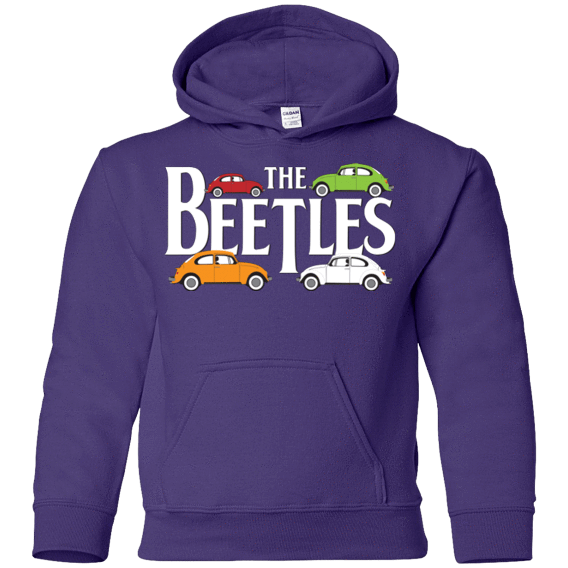 Sweatshirts Purple / YS The Beetles Youth Hoodie