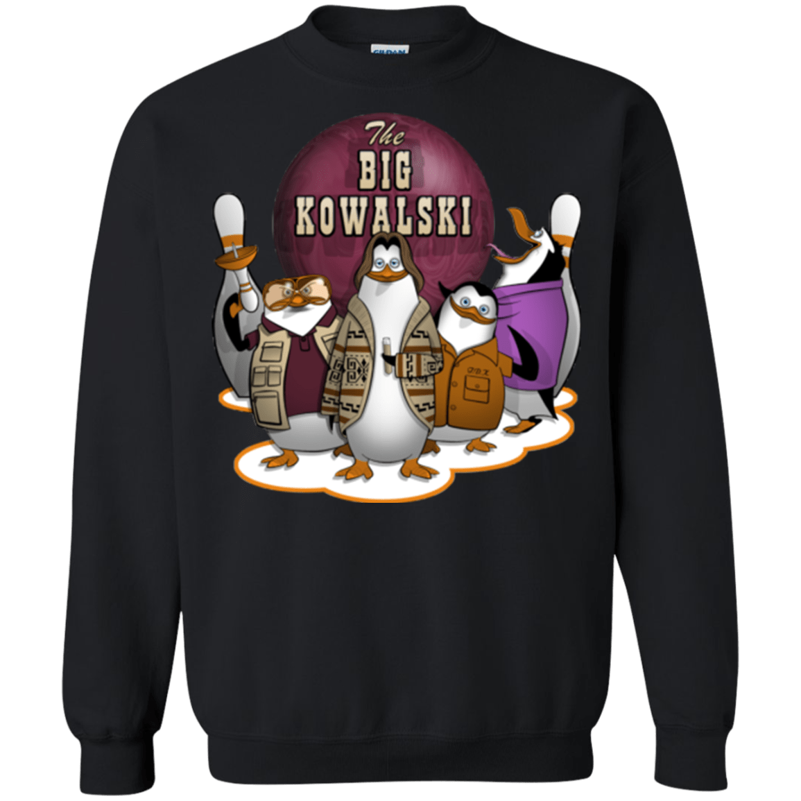 Sweatshirts Black / Small The Big Kowalski Crewneck Sweatshirt