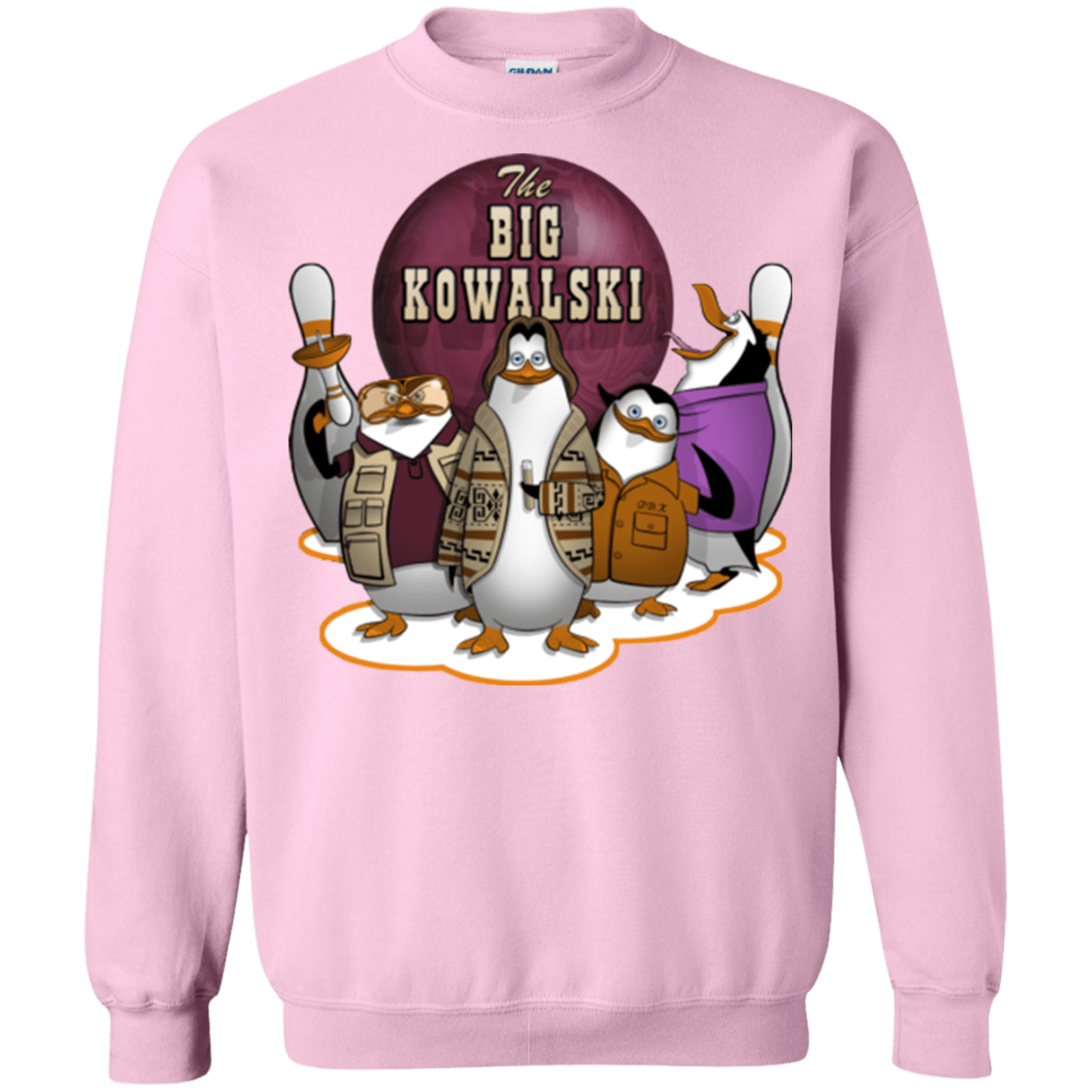 Sweatshirts Light Pink / Small The Big Kowalski Crewneck Sweatshirt