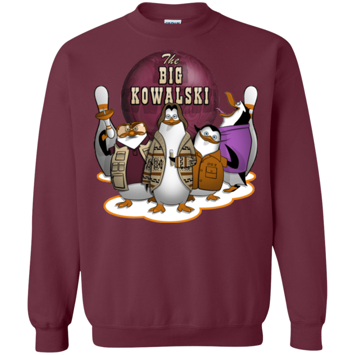 Sweatshirts Maroon / Small The Big Kowalski Crewneck Sweatshirt