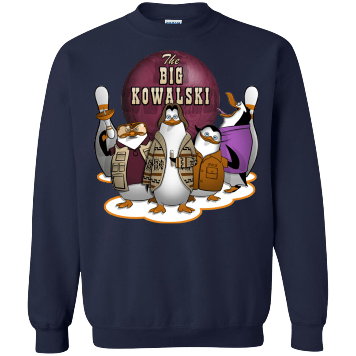 Sweatshirts Navy / Small The Big Kowalski Crewneck Sweatshirt