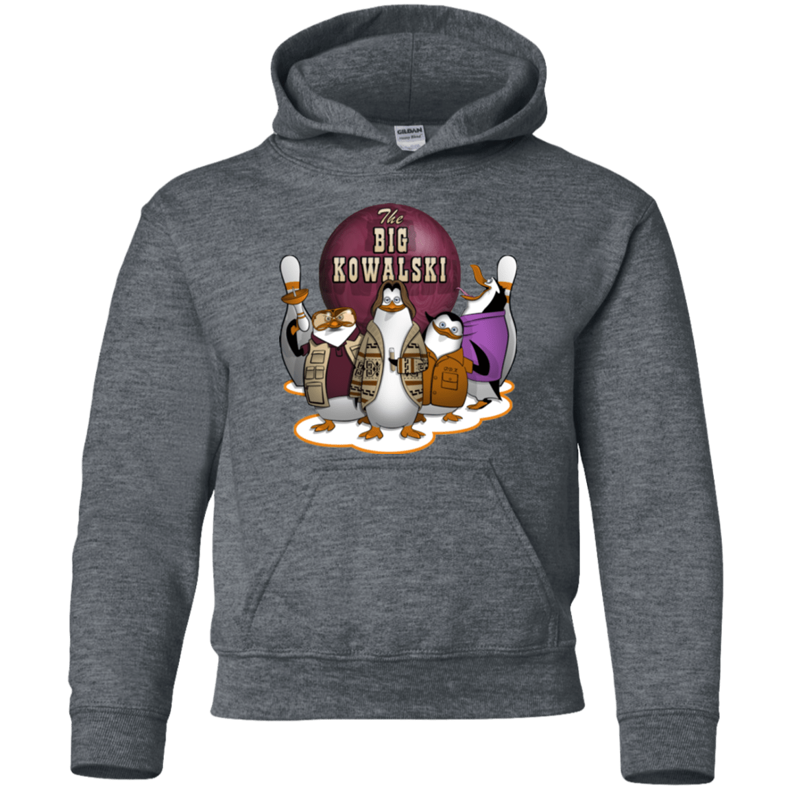 Sweatshirts Dark Heather / YS The Big Kowalski Youth Hoodie