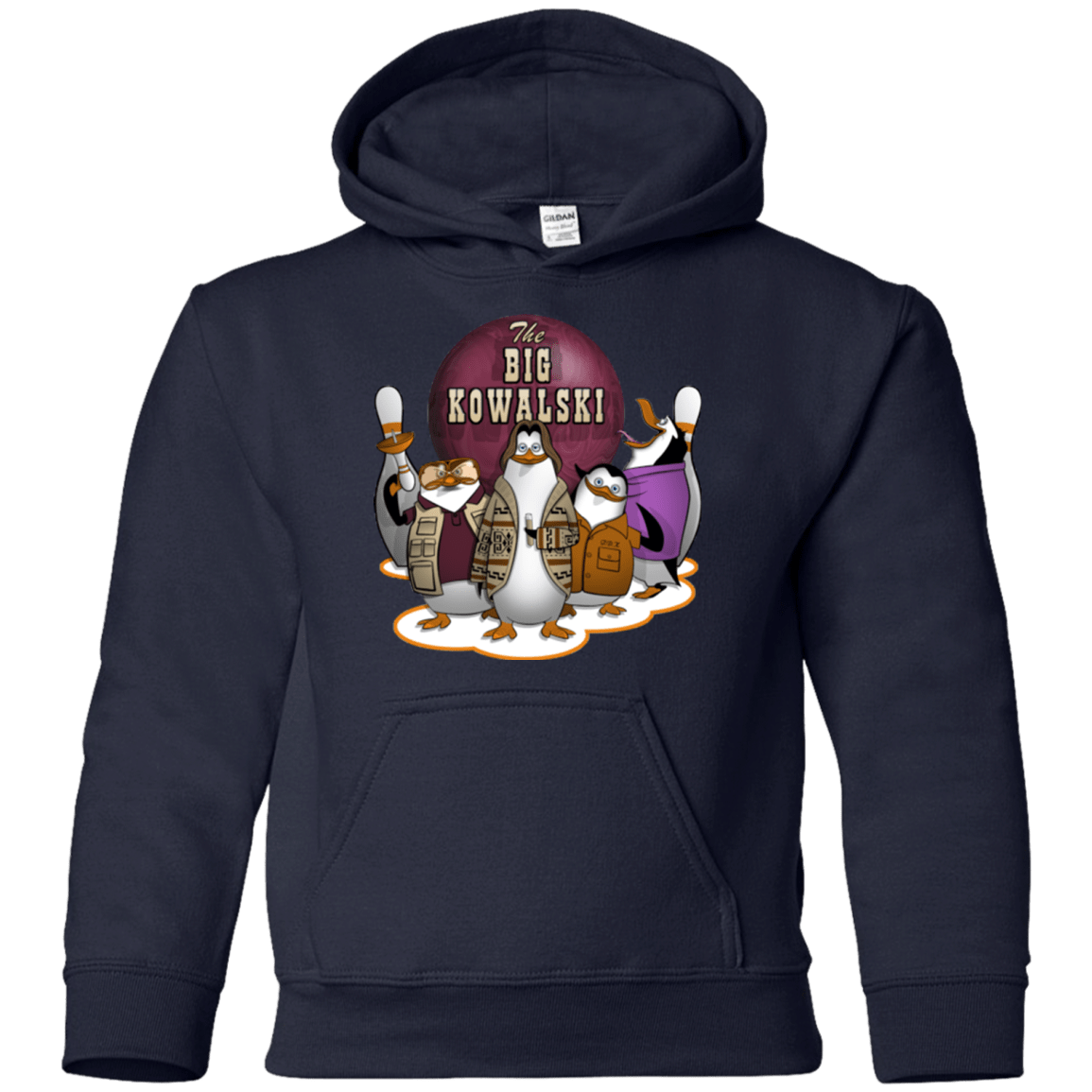 Sweatshirts Navy / YS The Big Kowalski Youth Hoodie