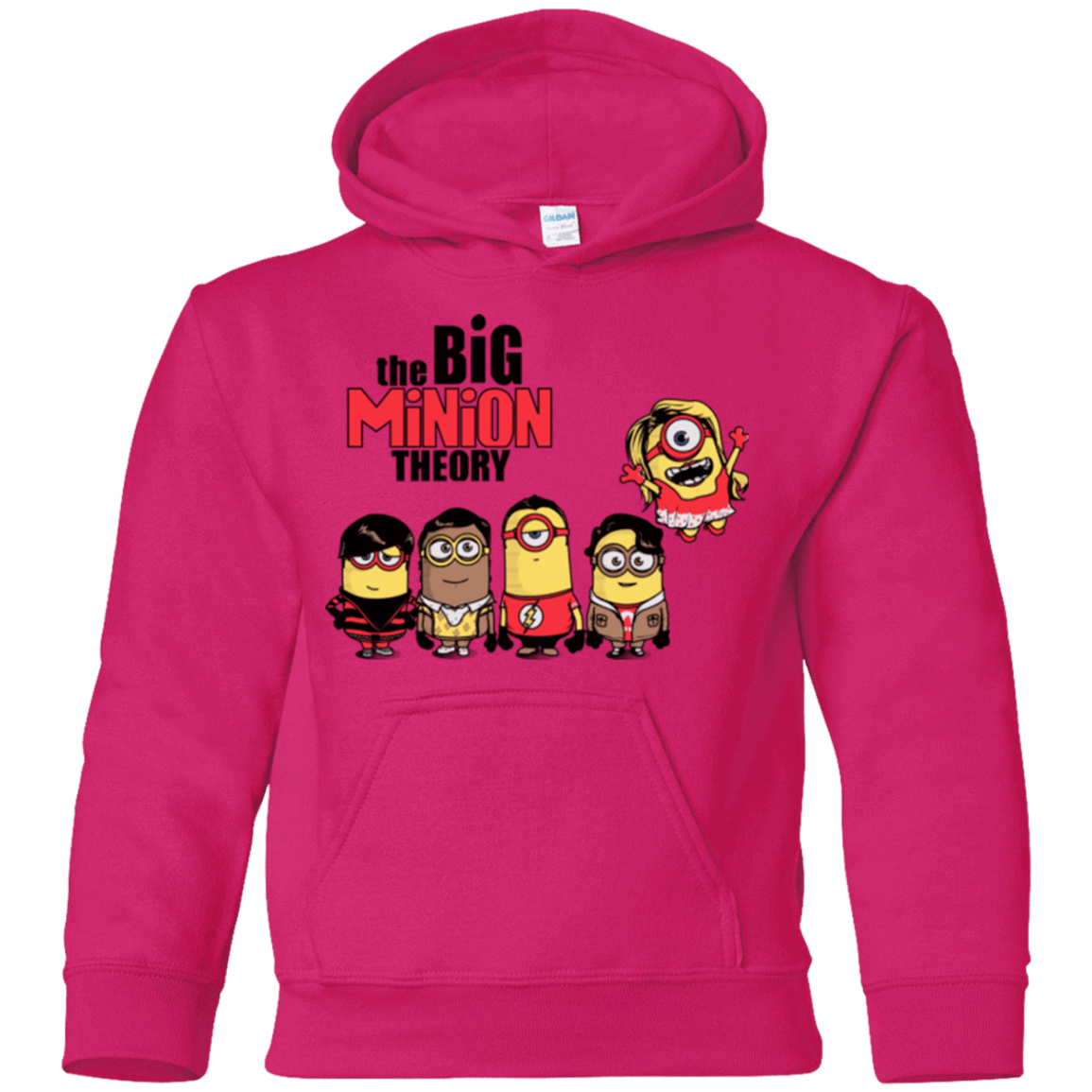 THE BIG MINION THEORY Youth Hoodie