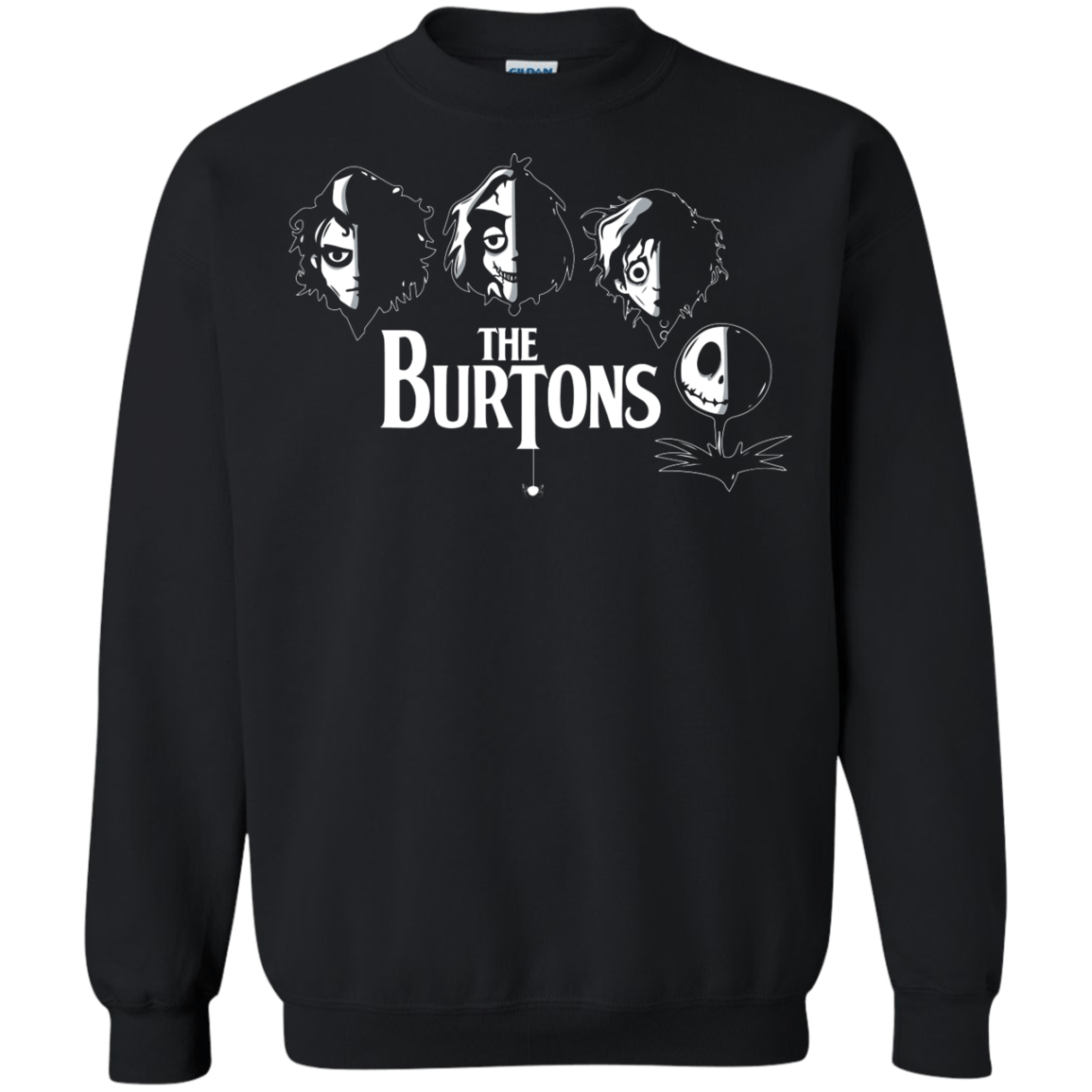 Sweatshirts Black / Small The Burtons Crewneck Sweatshirt