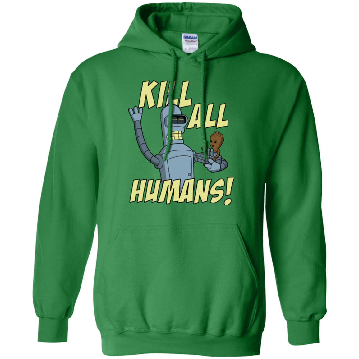 Sweatshirts Irish Green / Small The Button Friends Pullover Hoodie