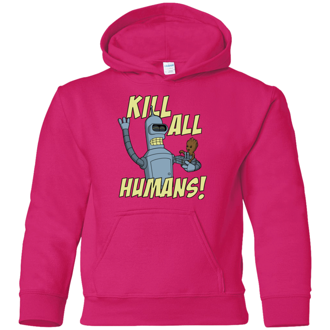 Sweatshirts Heliconia / YS The Button Friends Youth Hoodie