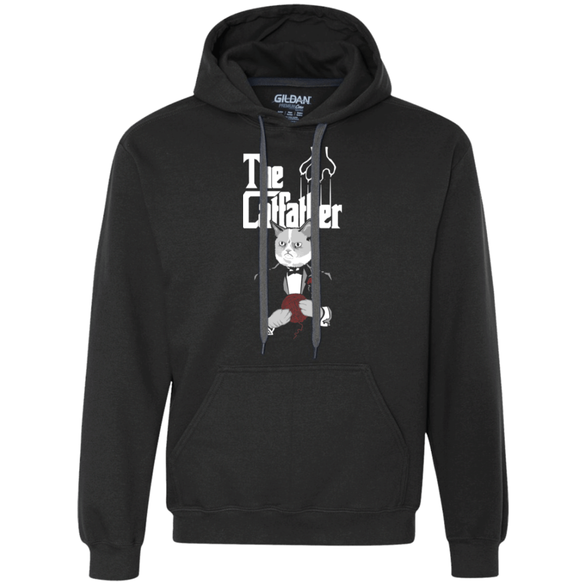 Sweatshirts Black / S The Catfather Premium Fleece Hoodie
