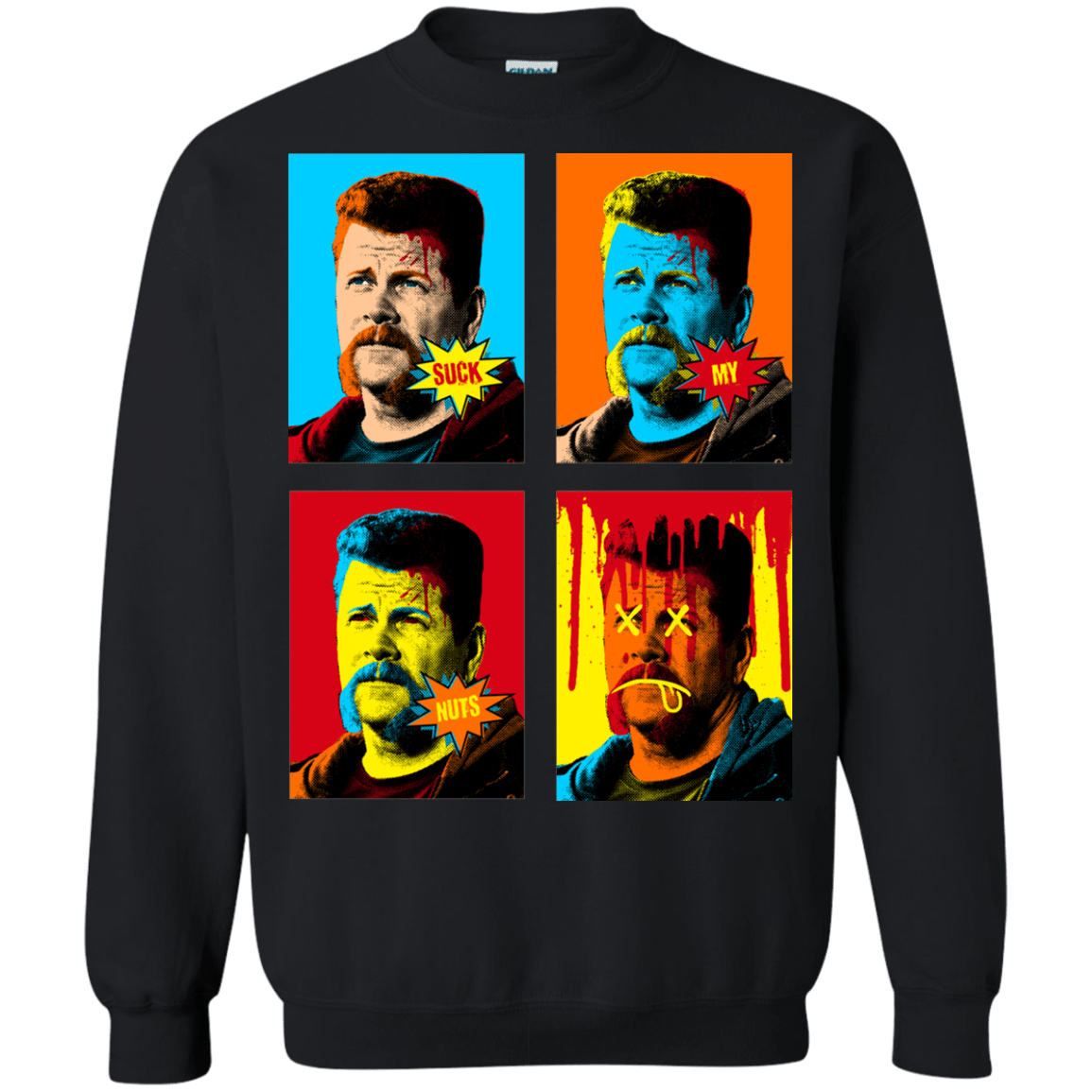 Sweatshirts Black / Small The Champ Pop Crewneck Sweatshirt