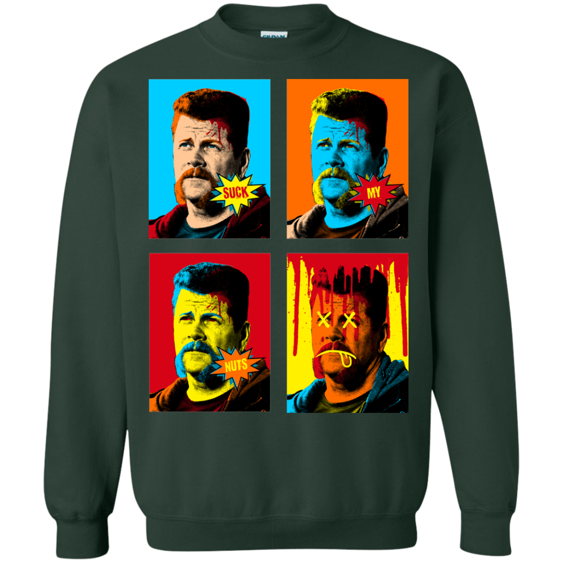 Sweatshirts Forest Green / Small The Champ Pop Crewneck Sweatshirt