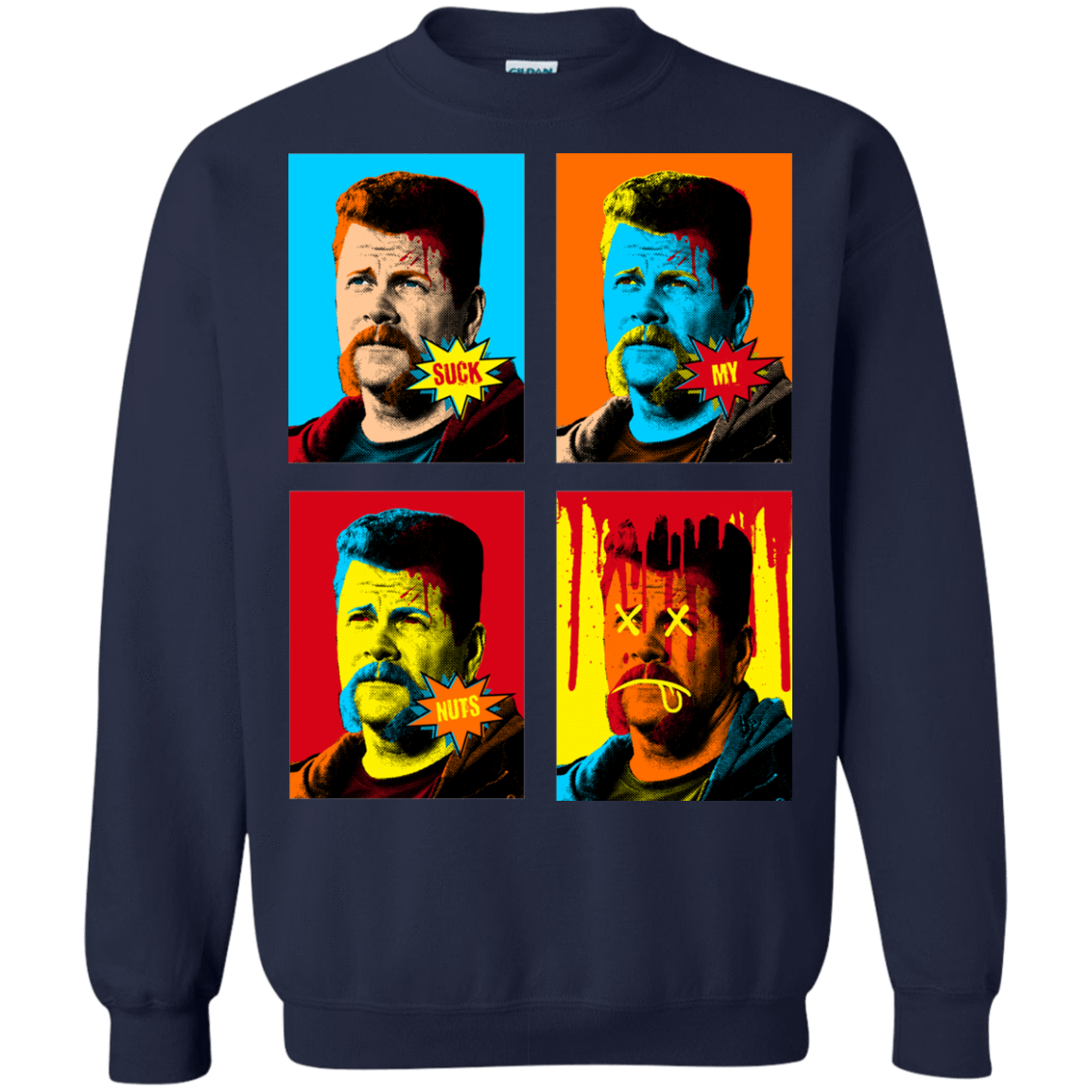 Sweatshirts Navy / Small The Champ Pop Crewneck Sweatshirt