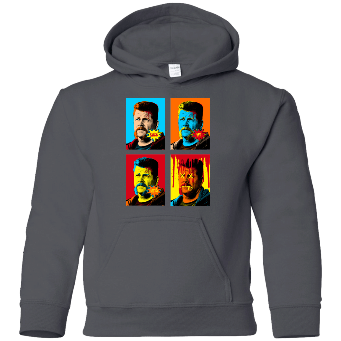 Sweatshirts Charcoal / YS The Champ Pop Youth Hoodie