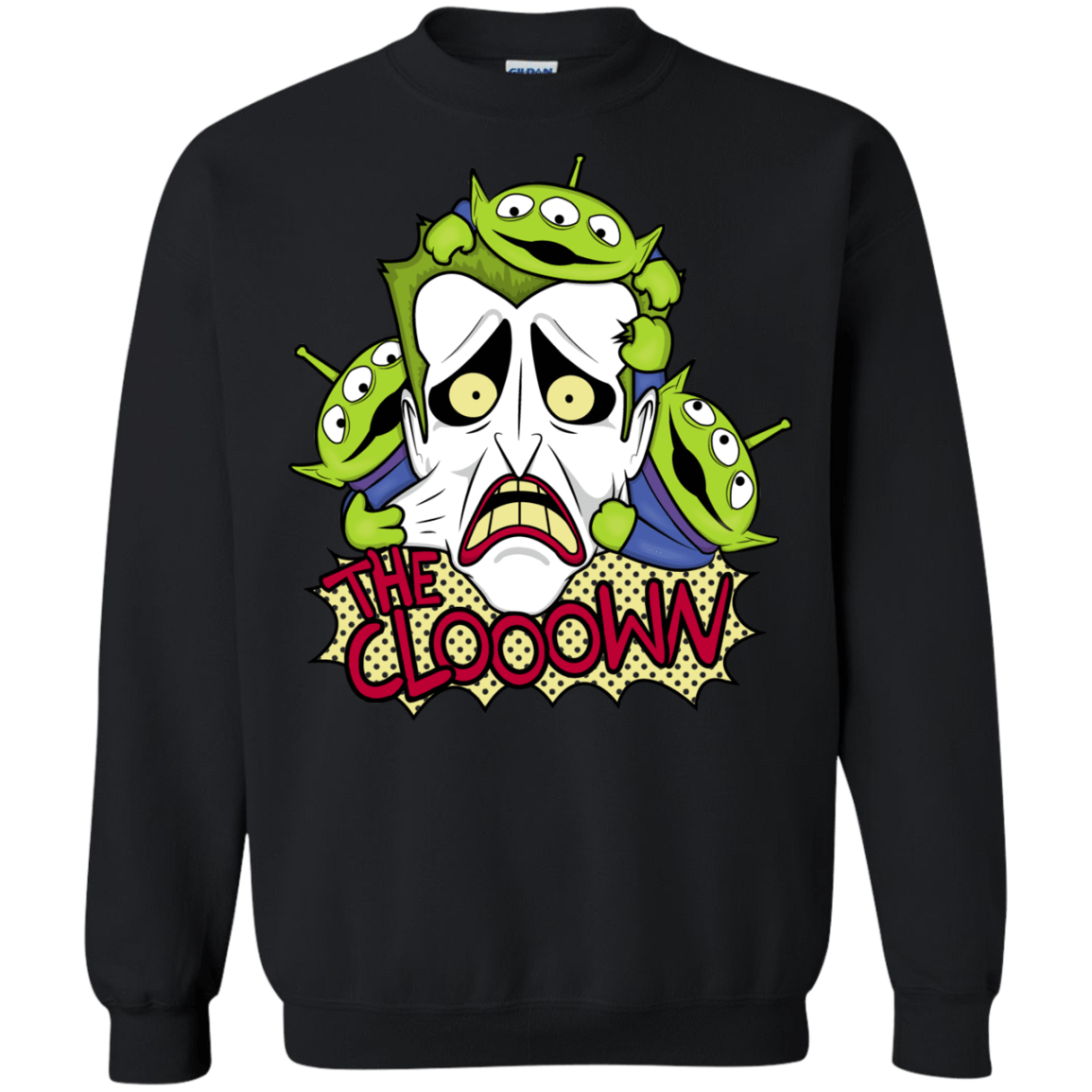 Sweatshirts Black / Small The clooown Crewneck Sweatshirt