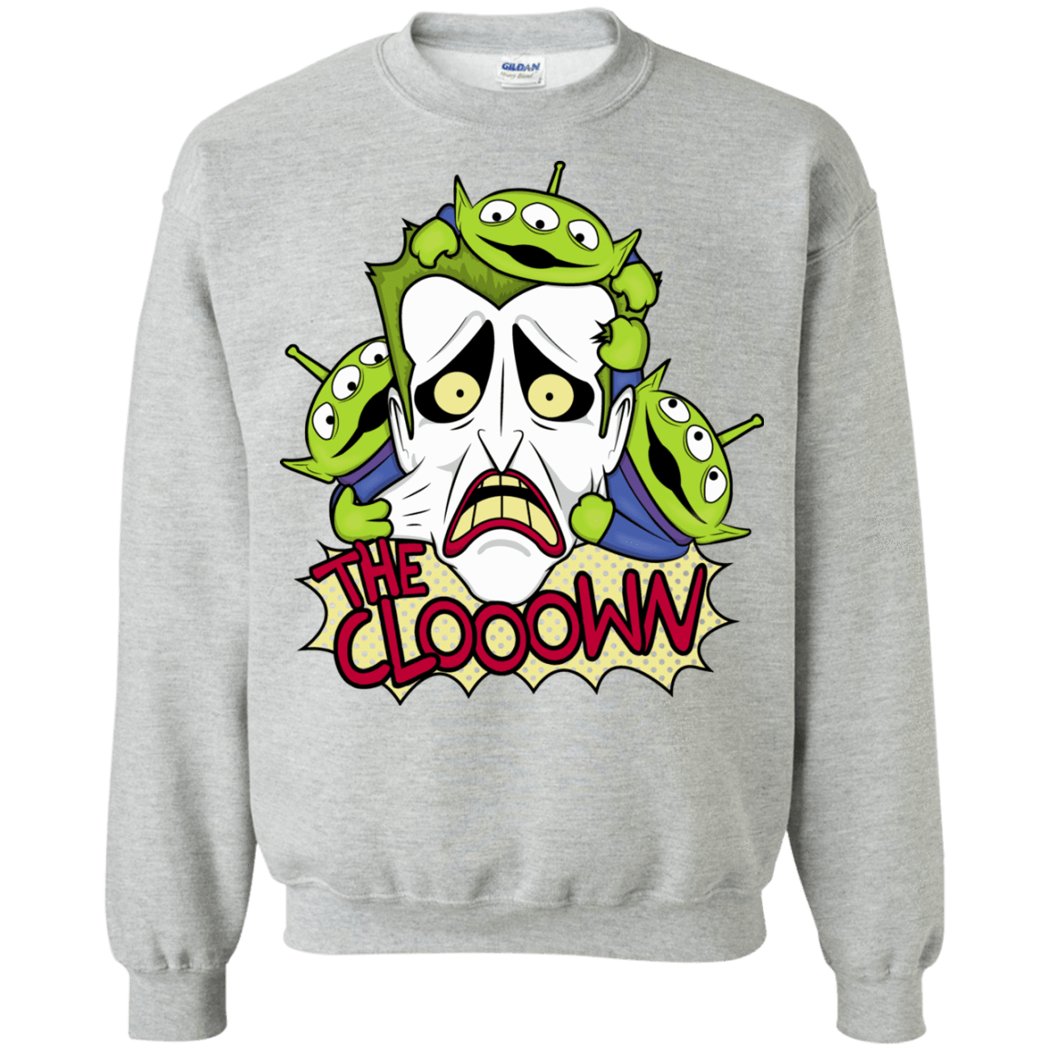Sweatshirts Sport Grey / Small The clooown Crewneck Sweatshirt