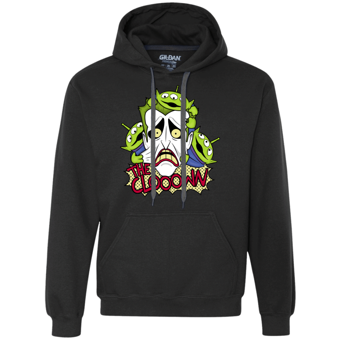 Sweatshirts Black / Small The clooown Premium Fleece Hoodie