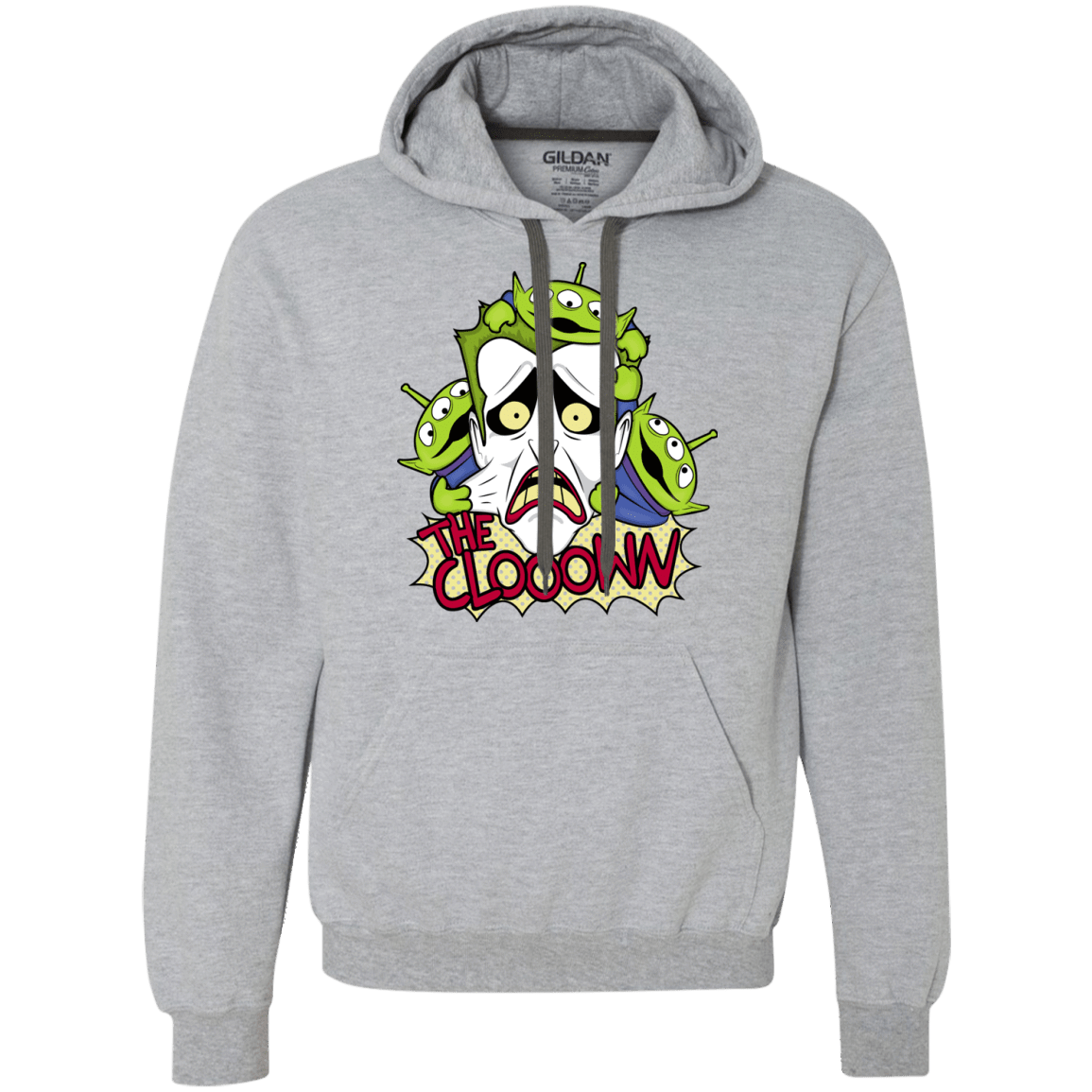 Sweatshirts Sport Grey / Small The clooown Premium Fleece Hoodie