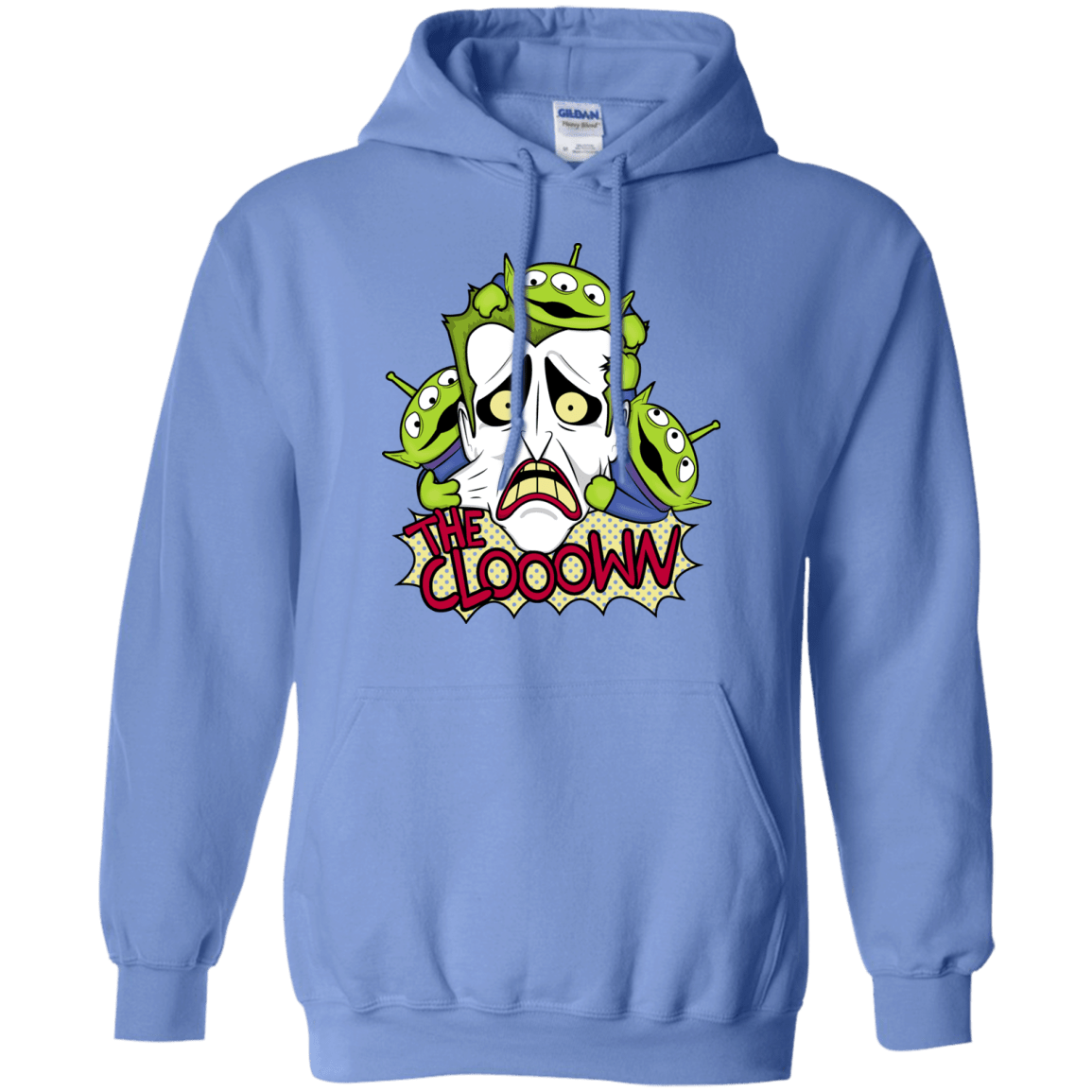 Sweatshirts Carolina Blue / Small The clooown Pullover Hoodie