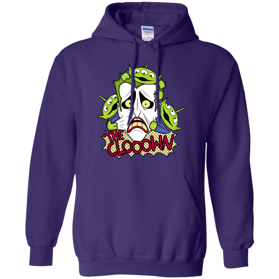 Sweatshirts Purple / Small The clooown Pullover Hoodie