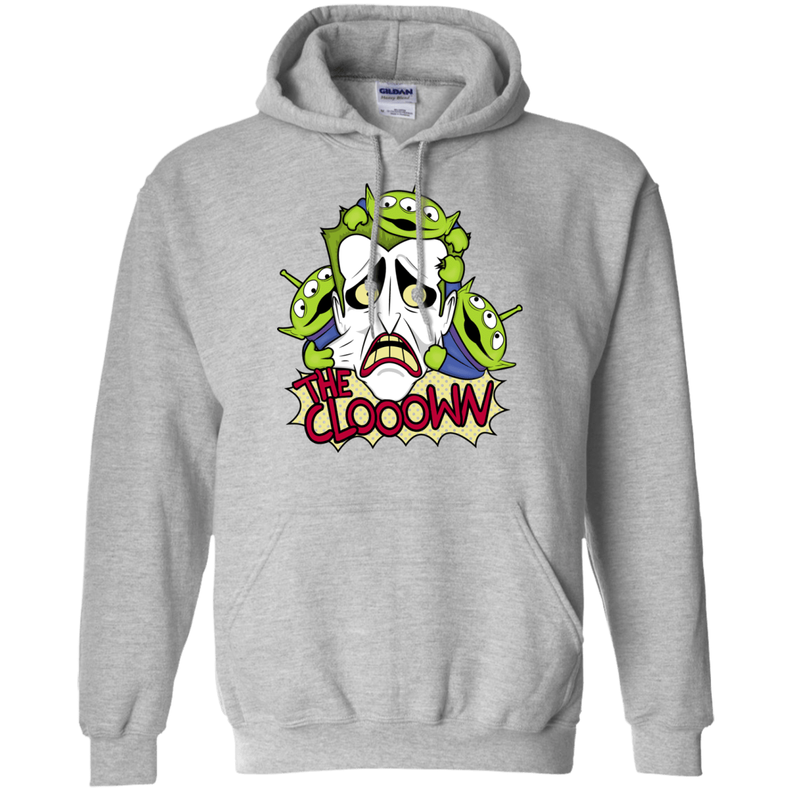 Sweatshirts Sport Grey / Small The clooown Pullover Hoodie