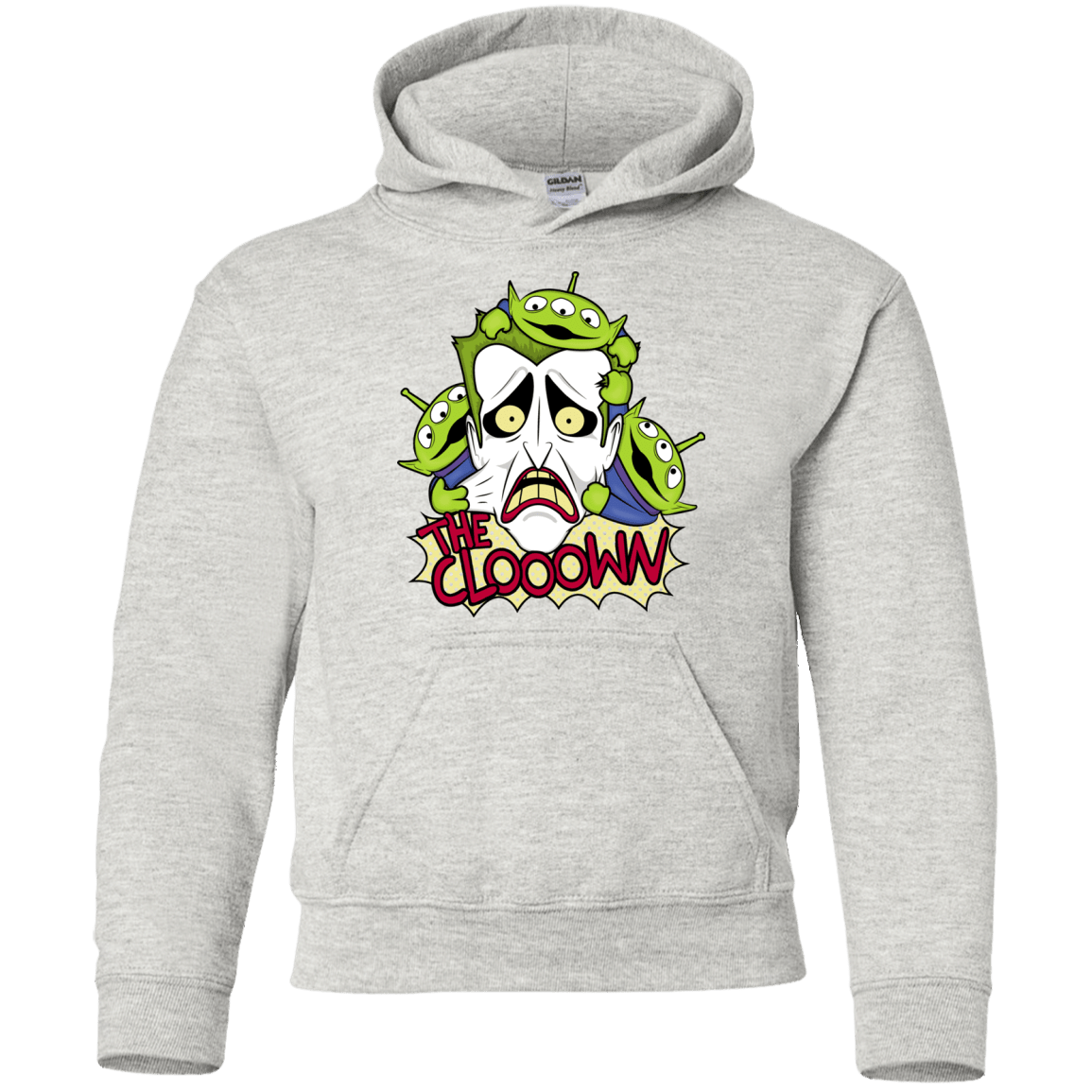 Sweatshirts Ash / YS The clooown Youth Hoodie