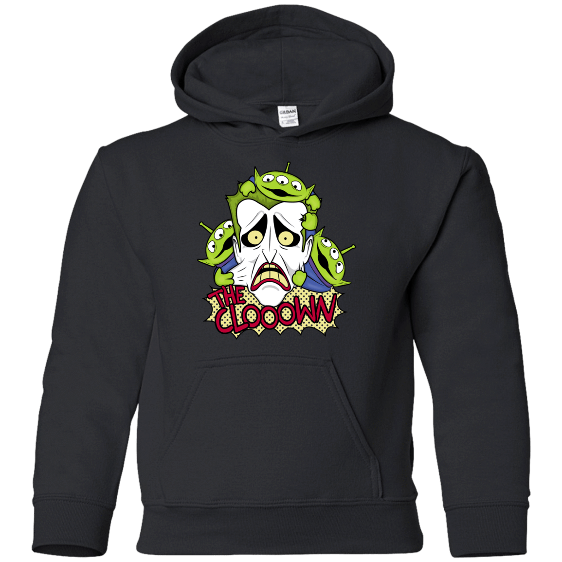 Sweatshirts Black / YS The clooown Youth Hoodie