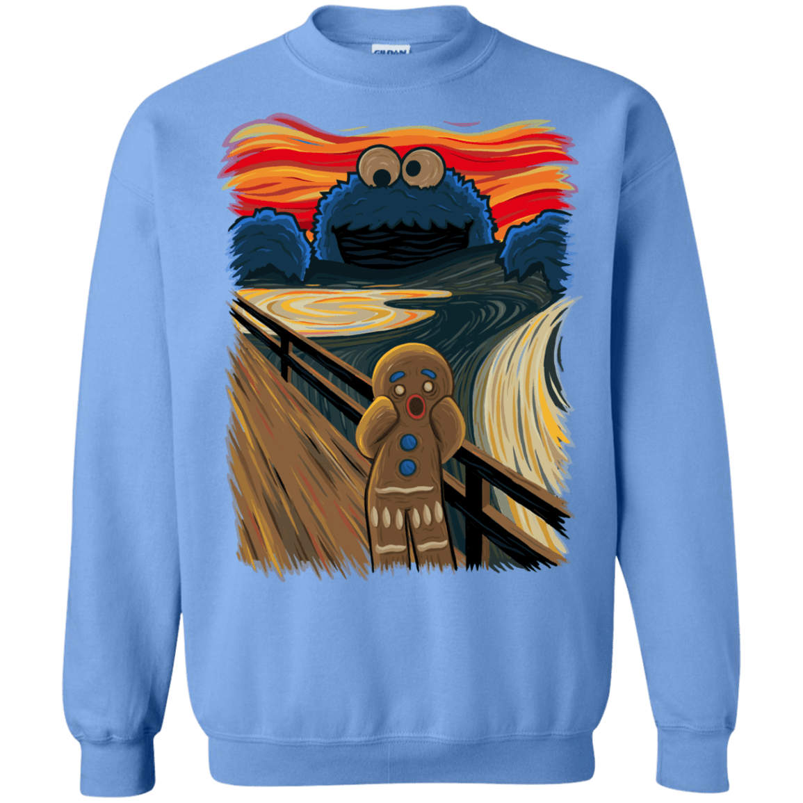 Sweatshirts Carolina Blue / Small The Cookie Muncher Crewneck Sweatshirt